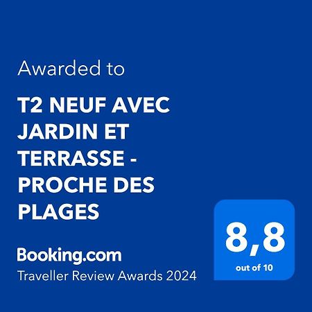 T2 Neuf Avec Jardin Et Terrasse - Proche Des Plages Saint-Cyr-sur-Mer Eksteriør billede