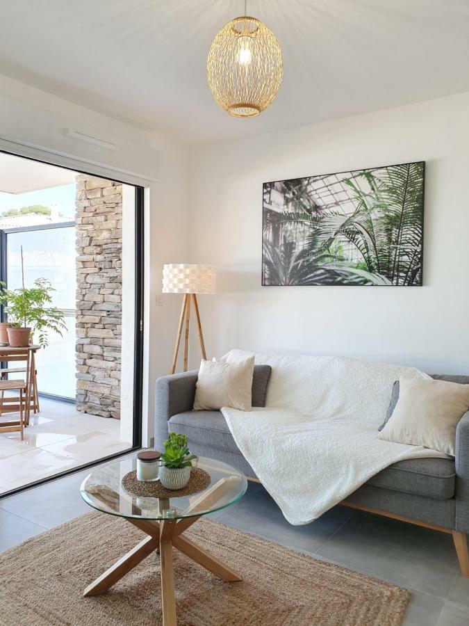 T2 Neuf Avec Jardin Et Terrasse - Proche Des Plages Saint-Cyr-sur-Mer Eksteriør billede
